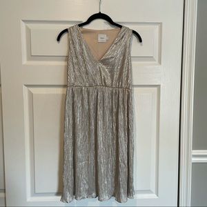 ASOS Maternity rose gold dress